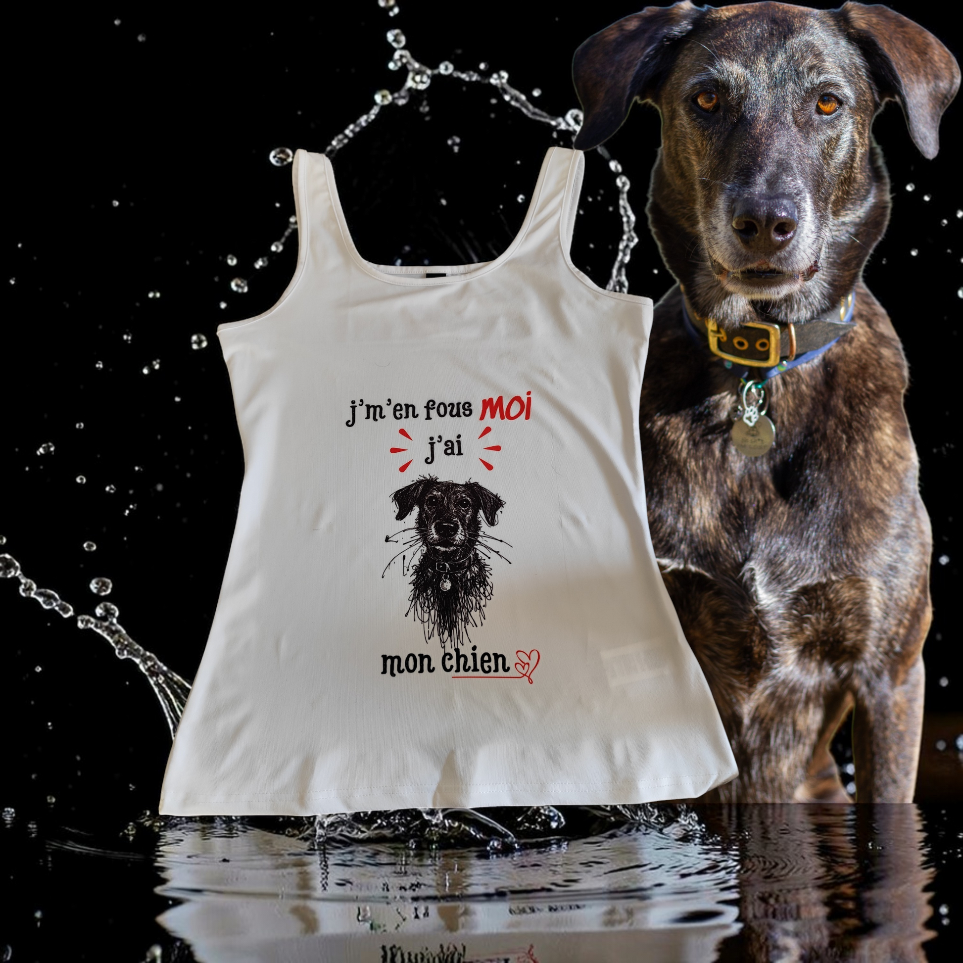 Débardeur personnalisé idée cadeau pour propriétaire de chien