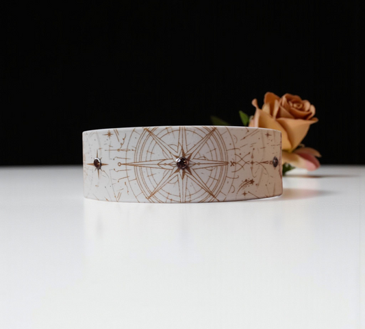 Collier Nomade – Biothane personnalisé pour chien