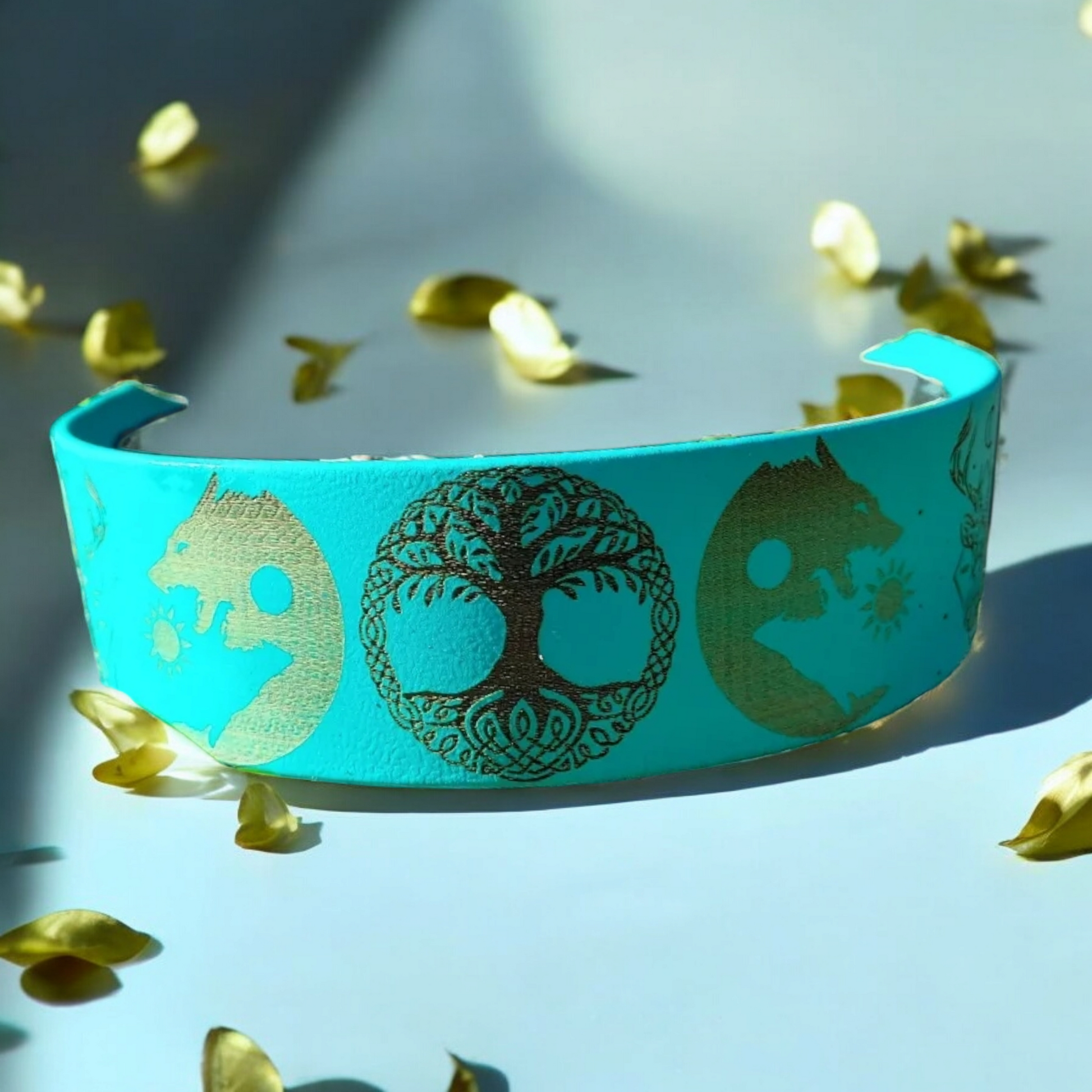 collier pour chien personnalisé viking