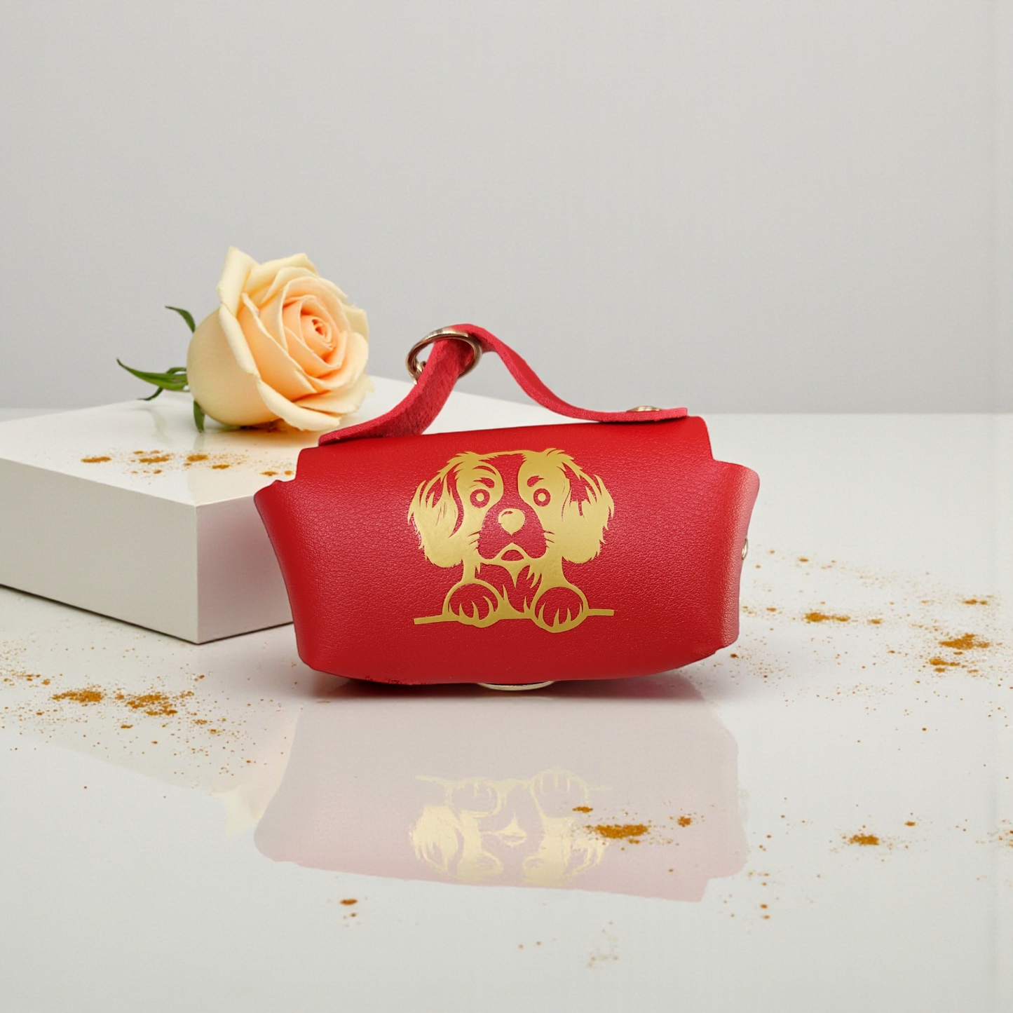 sac rouge  cavalier king charles